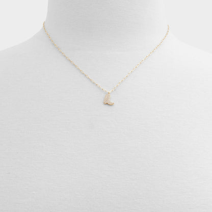 Lassolove Gold/Clear Multi Women's Necklaces - Pendant necklace Aldo Gold/Clear Multi