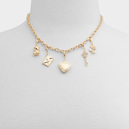 Bemyvalentine Gold/Clear Multi Women's Specialty - Necklace & bracelet set Aldo Gold/Clear Multi