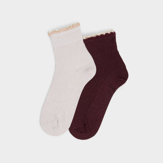 Sparklelace in Bordo - Socks Aldo Bordo