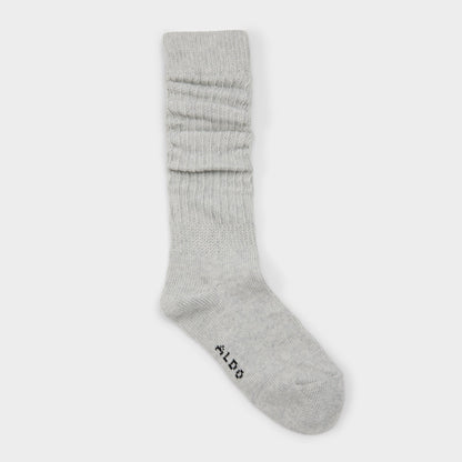 Slouchie in Grey - Socks Aldo Grey