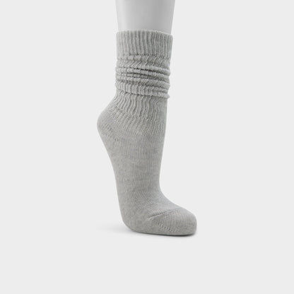 Slouchie in Grey - Socks Aldo Grey