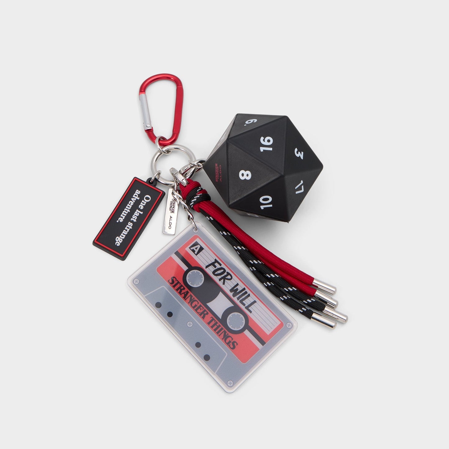 Mixtape in Red - Bag charm Aldo Red