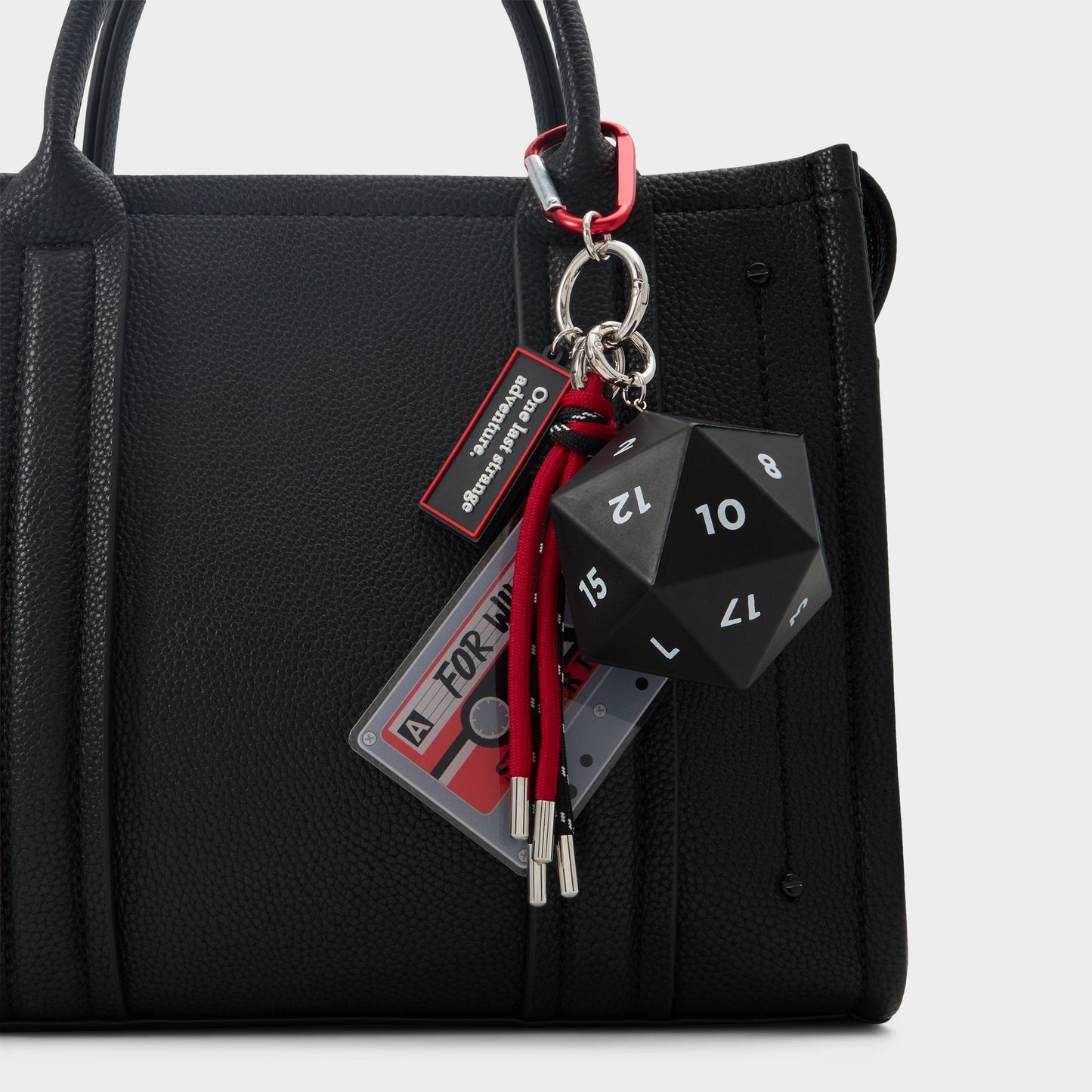Mixtape in Red - Bag charm Aldo Red