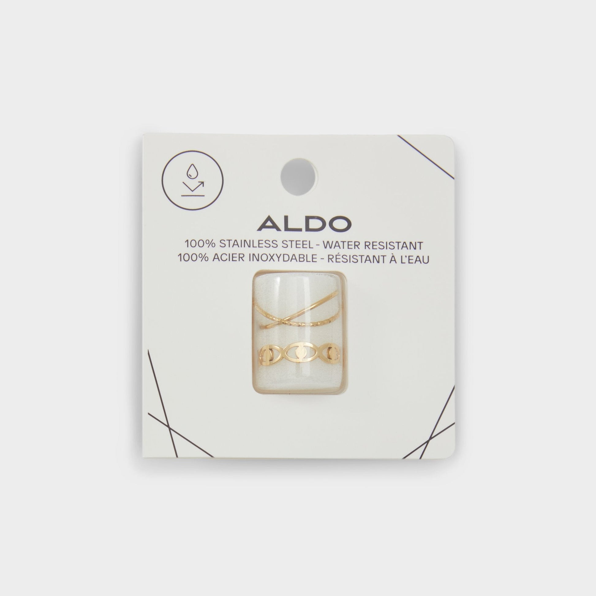 Twisted Gold Women's Stainless Steel - Toe ring Aldo Gold