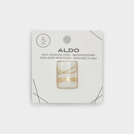 Twisted Gold Women's Stainless Steel - Toe ring Aldo Gold