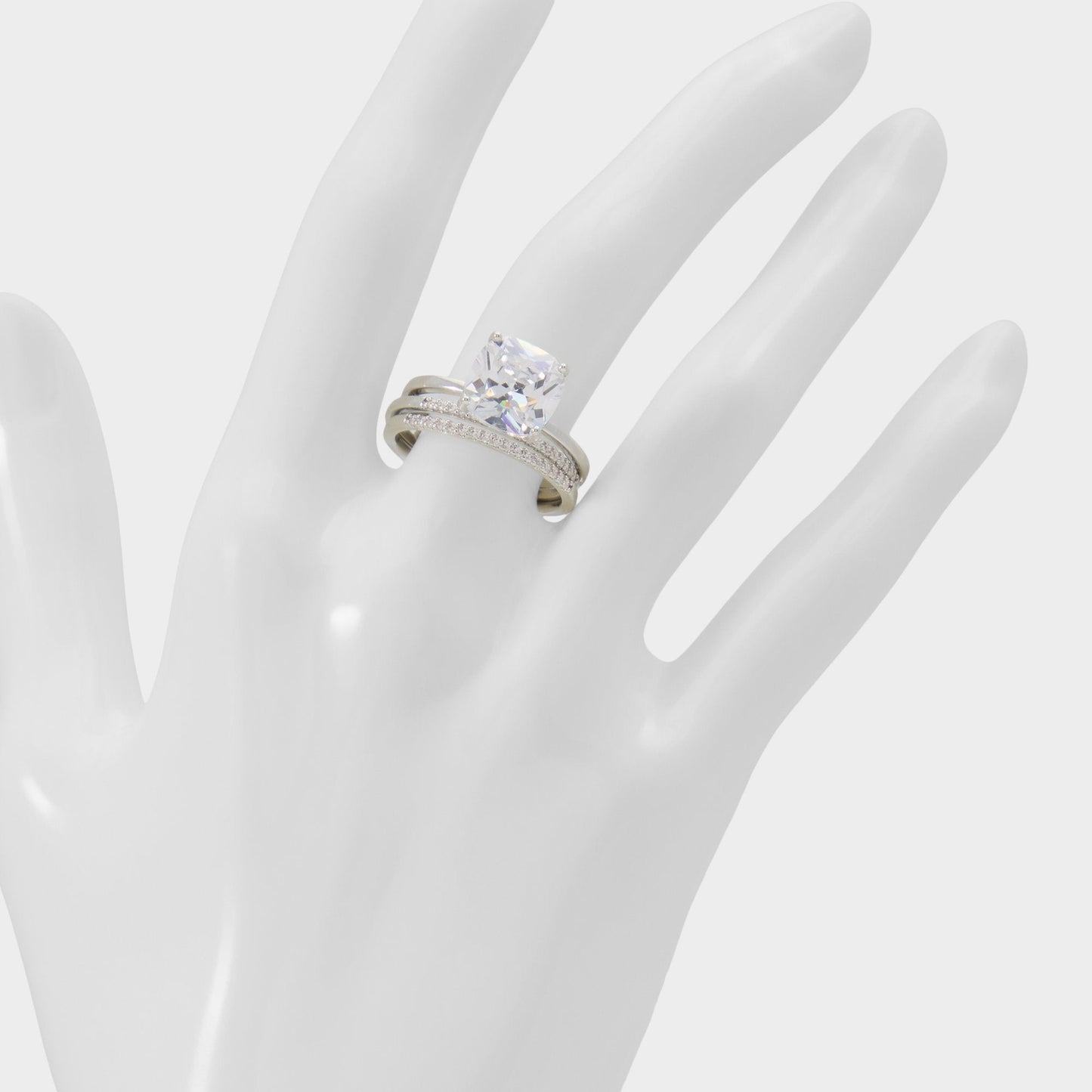 Lothoamas in Silver Clear Multi - Ring Aldo Silver/clear multi