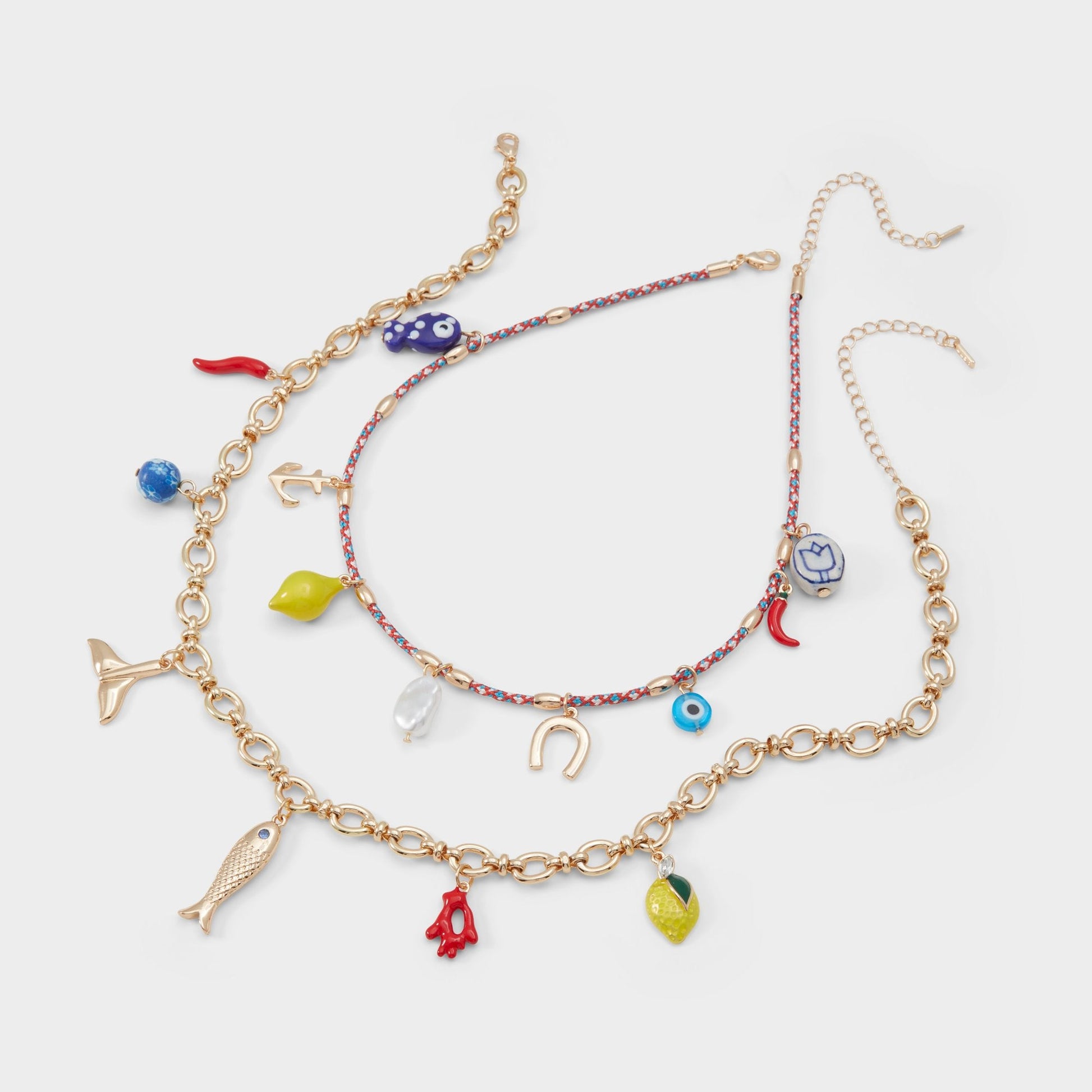 Amalfie Red Women's Necklaces - Charm necklace Aldo Red