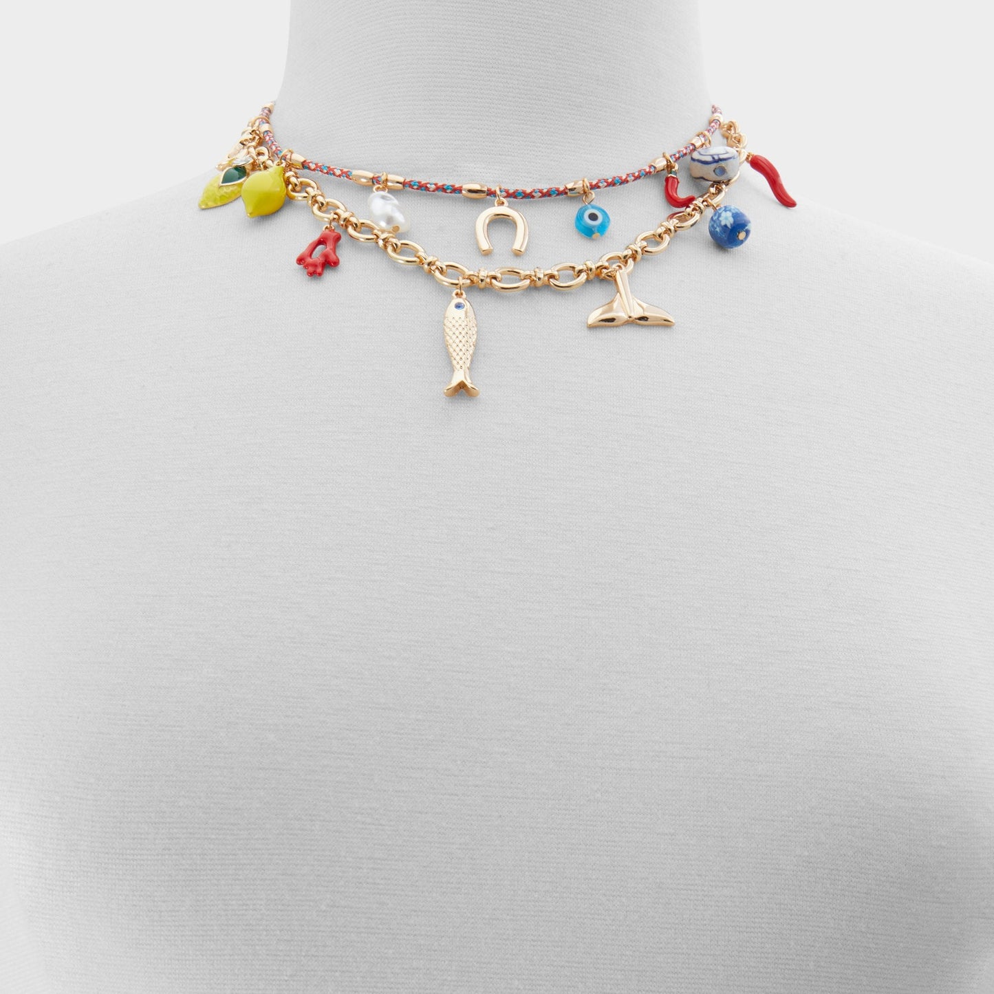 Amalfie Red Women's Necklaces - Charm necklace Aldo Red