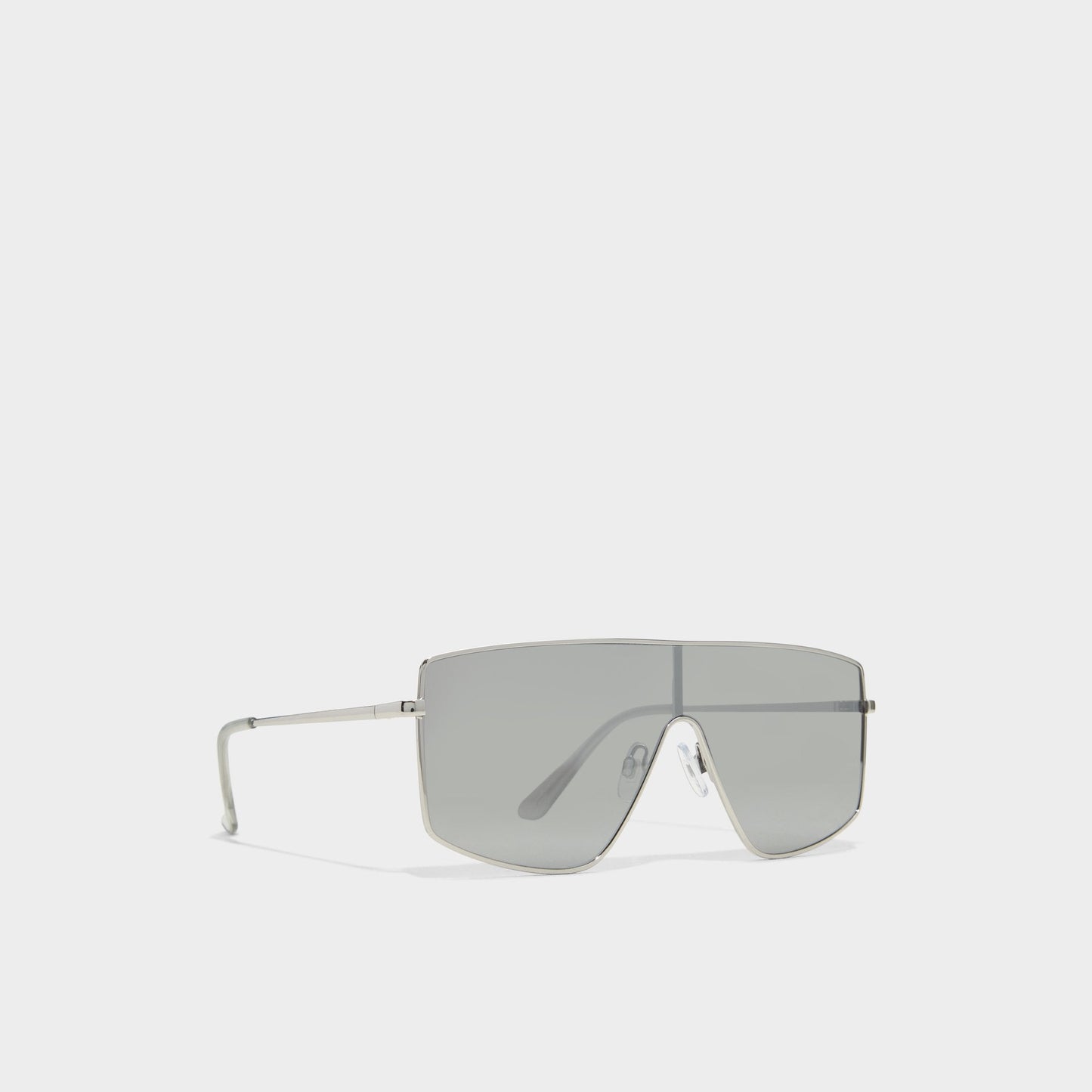 Priren Silver Women's Shield - Shield sunglasses Aldo Silver