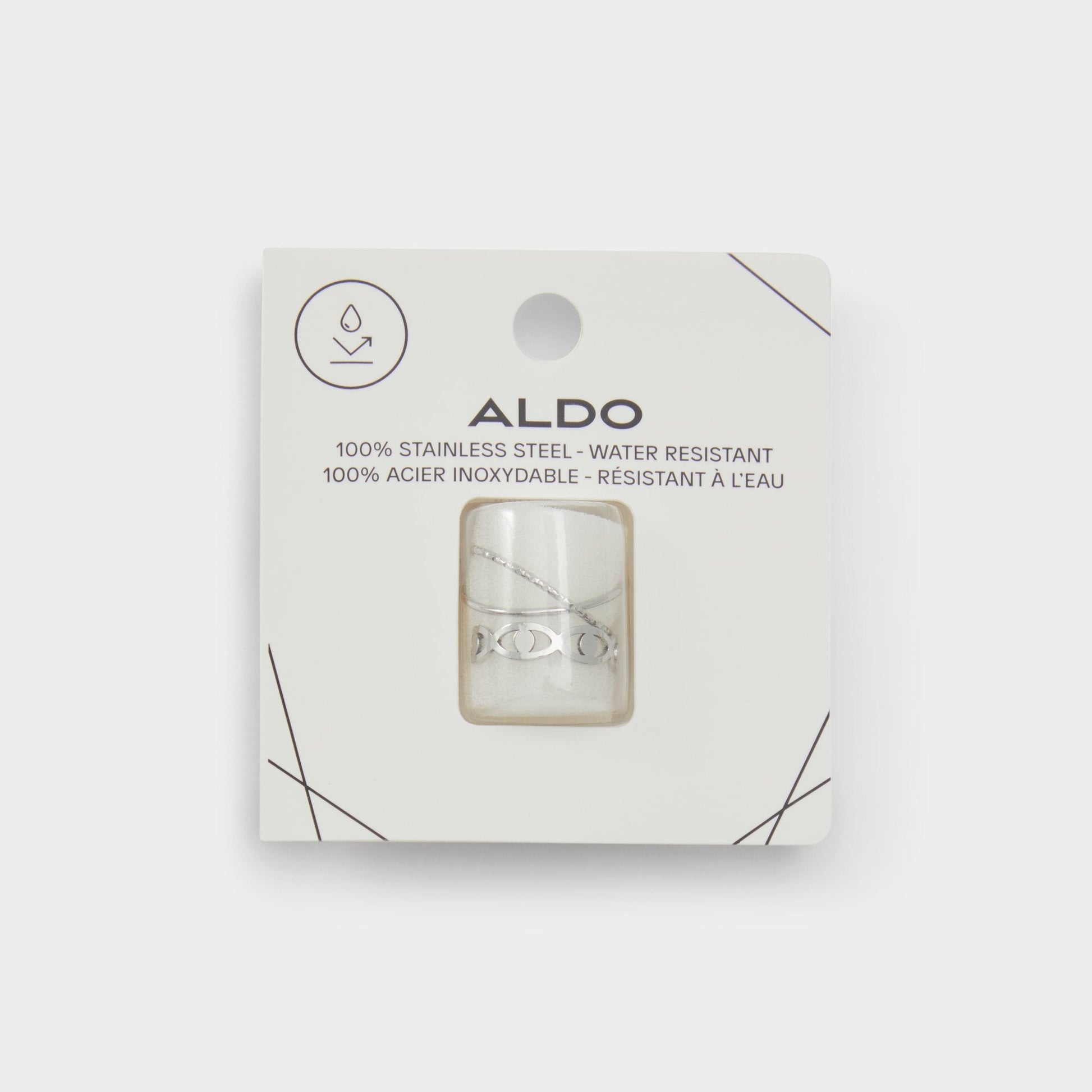 Twisted Silver Women's Rings - Toe ring Aldo Silver