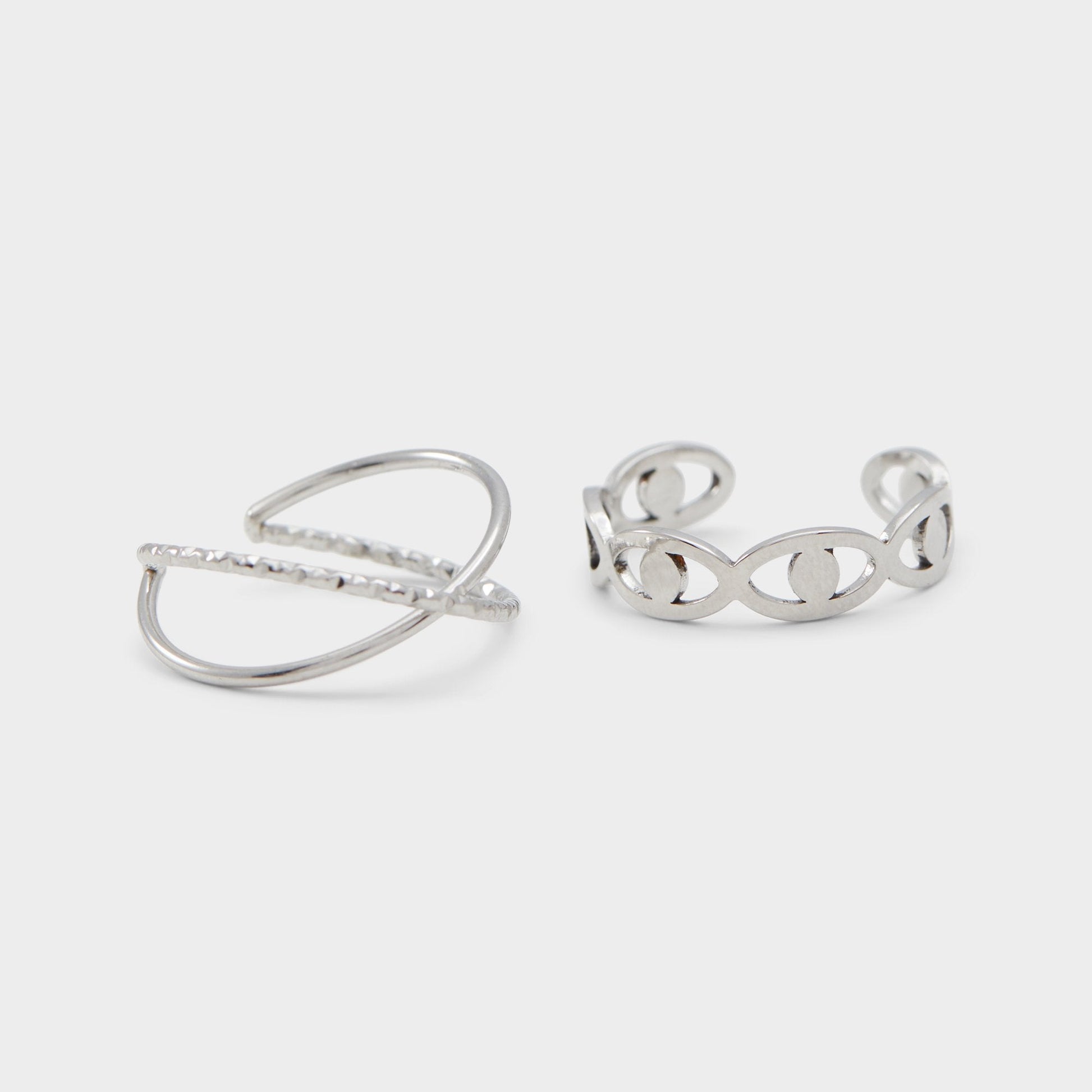 Twisted Silver Women's Rings - Toe ring Aldo Silver