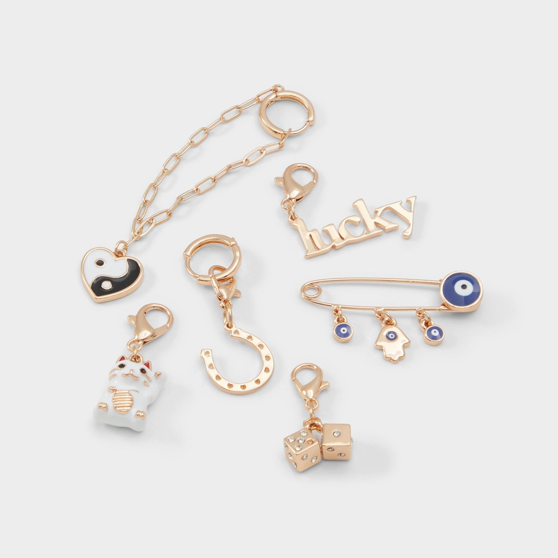 Fortunes Blue Women's Shoe Charms & Laces - Shoe charms Aldo Blue