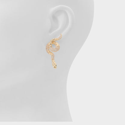 Serpenta in Gold Clear Multi - Chandelier earrings Aldo Gold/clear multi