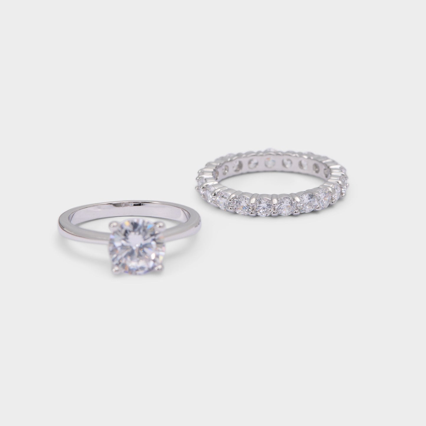 Roundsparkles in Silver Clear Multi - Ring Aldo Silver/clear multi