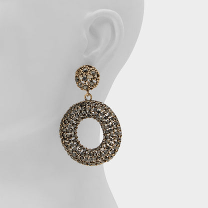 Stonebrooke in Grey - Hoop earrings Aldo Grey
