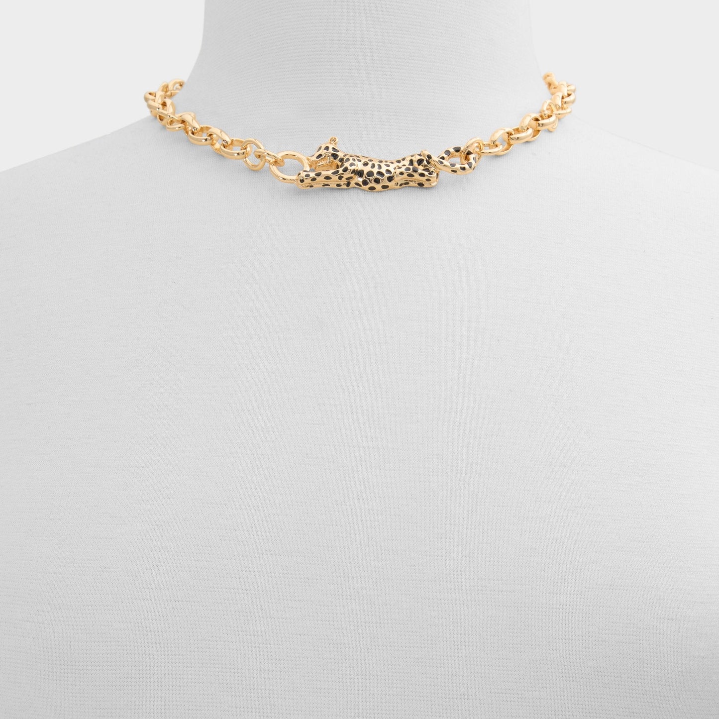 Panthere in Black Gold Multi - Pendant necklace Aldo Black/gold multi