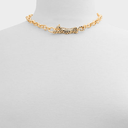Panthere in Black Gold Multi - Pendant necklace Aldo Black/gold multi