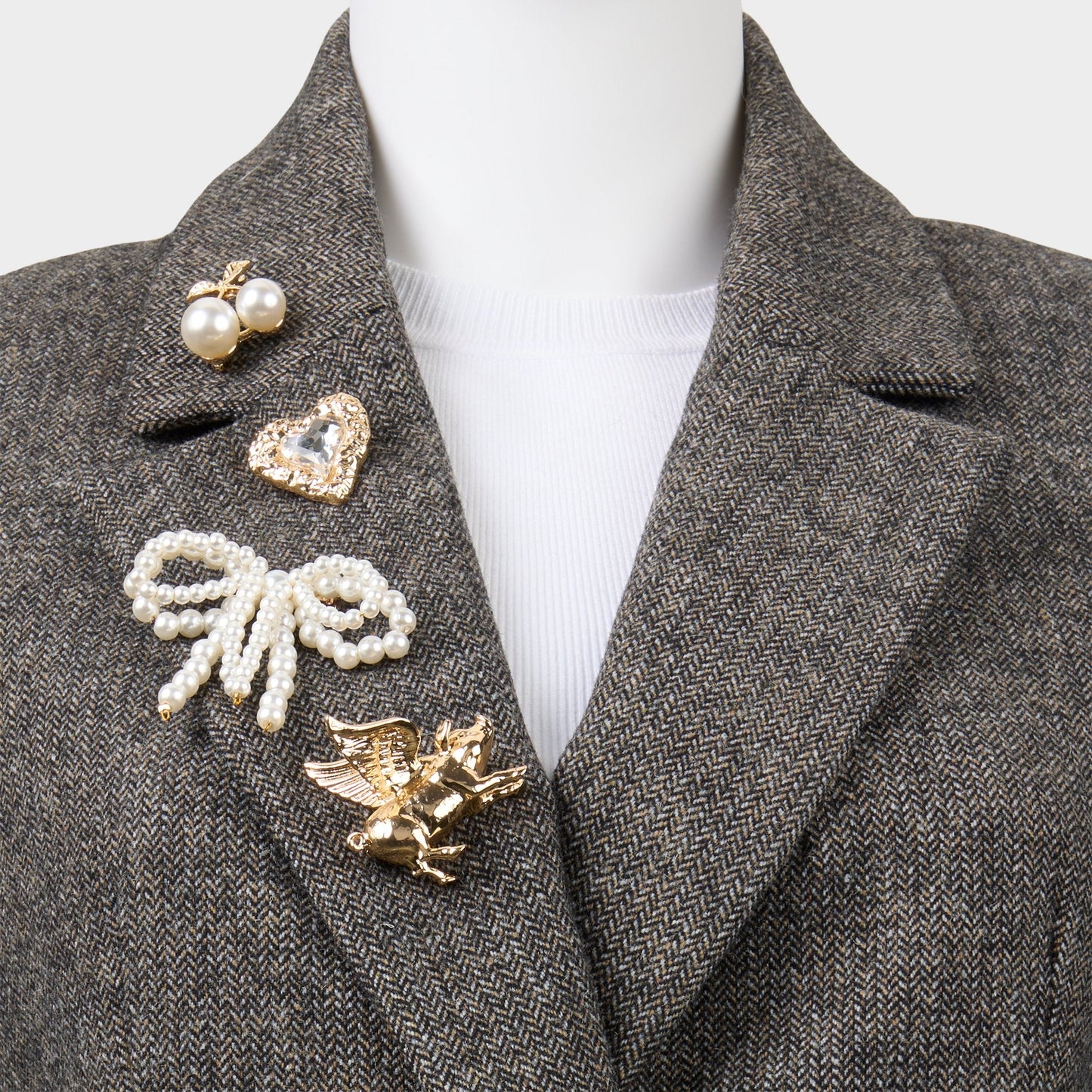 Cocquettepins in Ice - Decorative brooch Aldo Ice