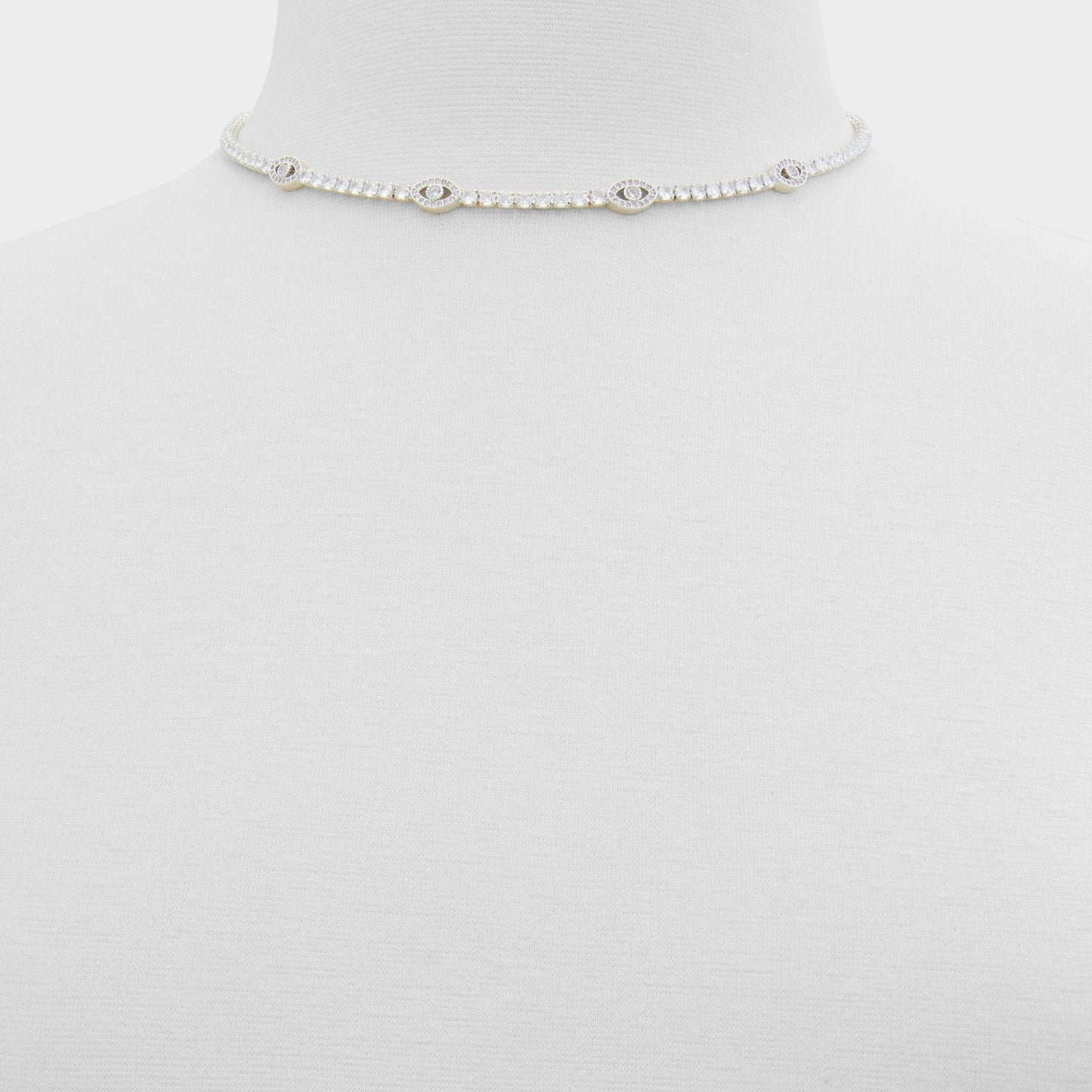 Elbaeraen in Silver Clear Multi - Choker necklace Aldo Silver/clear multi