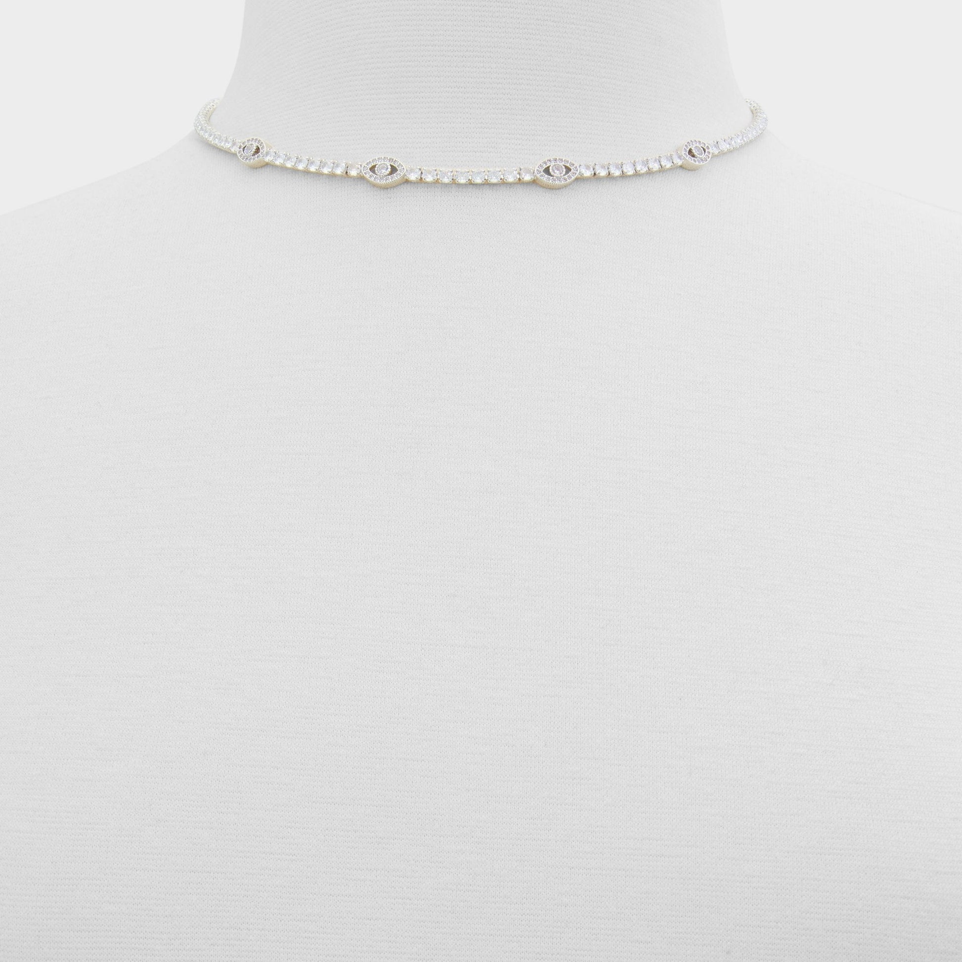 Elbaeraen in Silver Clear Multi - Choker necklace Aldo Silver/clear multi