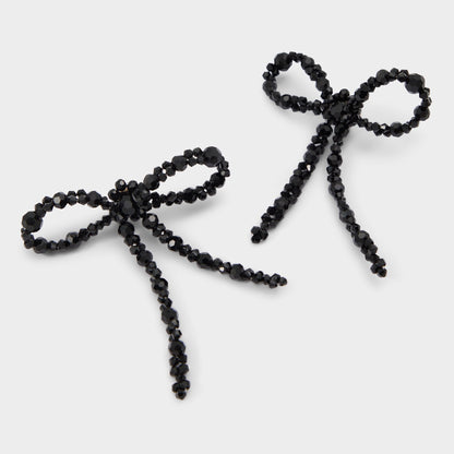 Tinsla in Black - Statement earrings Aldo Black