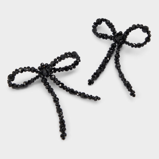 Tinsla in Black - Statement earrings Aldo Black