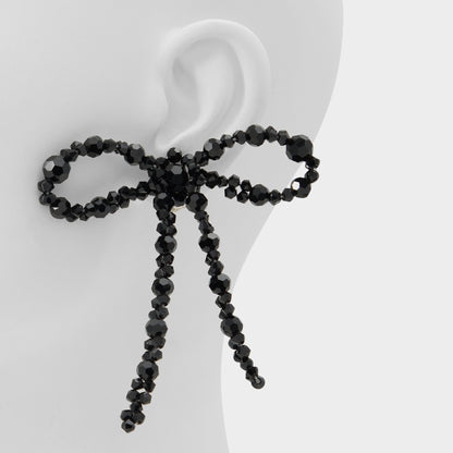 Tinsla in Black - Statement earrings Aldo Black
