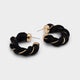 Black/gold multi