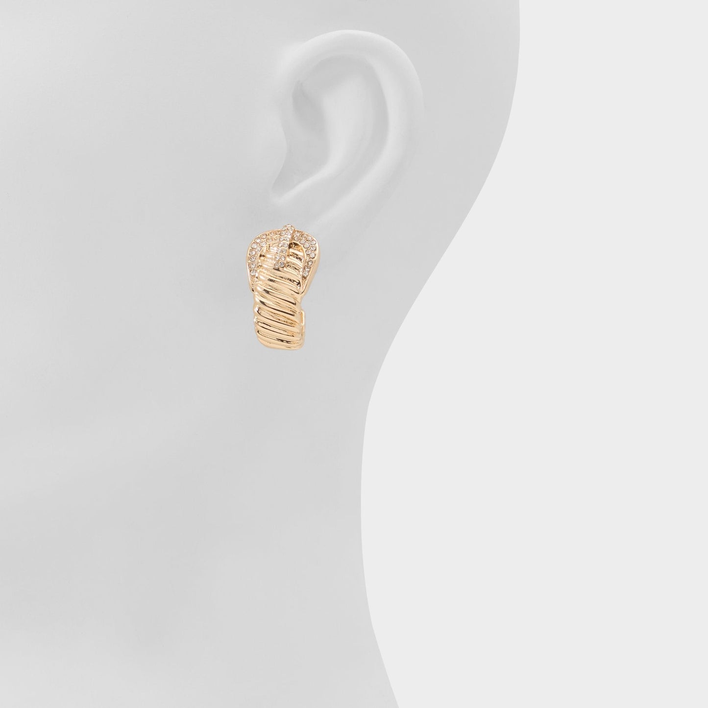 Cintura in Gold Clear Multi - Hoop earrings Aldo Gold/clear multi
