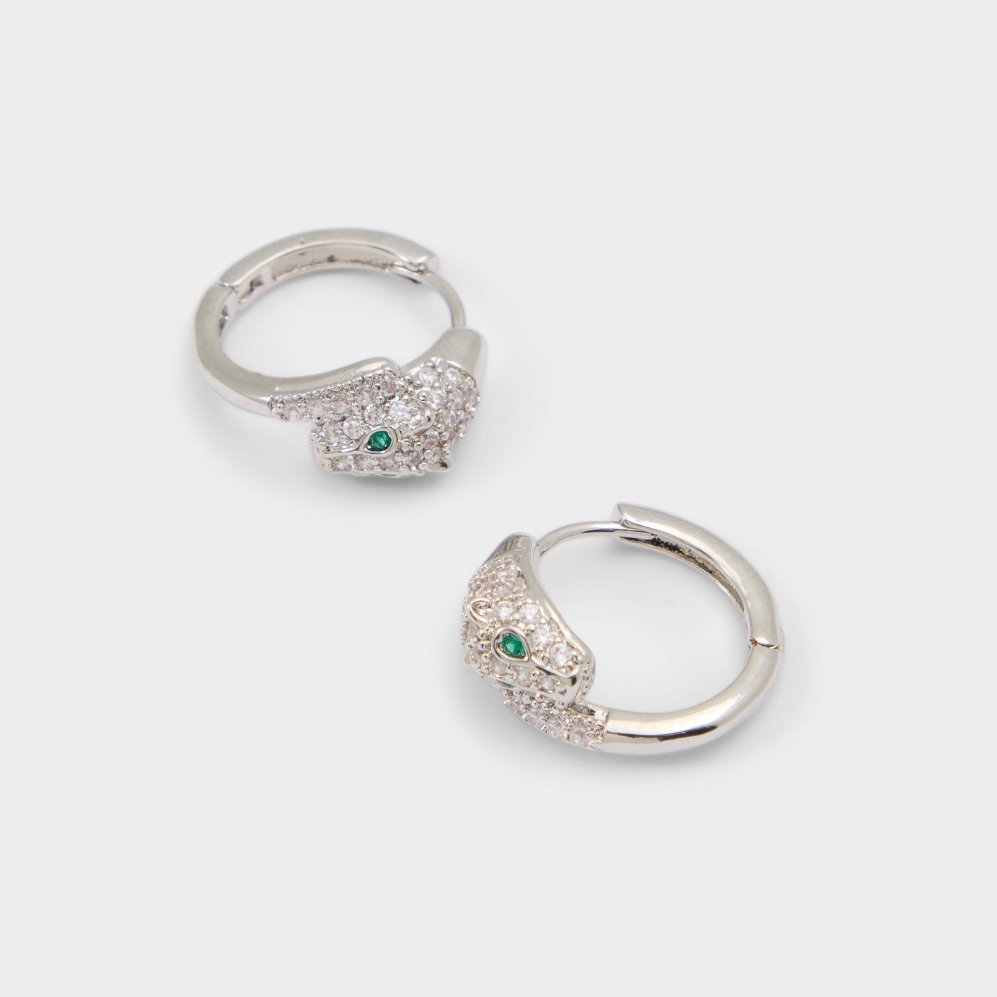 Feraluxe in Silver Clear Multi - Hoop earrings Aldo Silver/clear multi