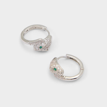 Feraluxe in Silver Clear Multi - Hoop earrings Aldo Silver/clear multi
