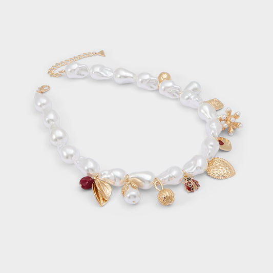 Charmsinlove Red Women's Necklaces - Charm necklace Aldo Red