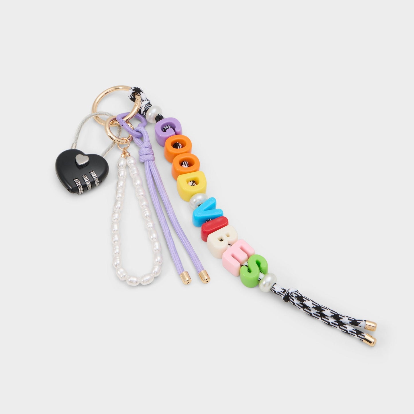Thegoodvibes in Bright Multi - Bag charm Aldo Bright multi