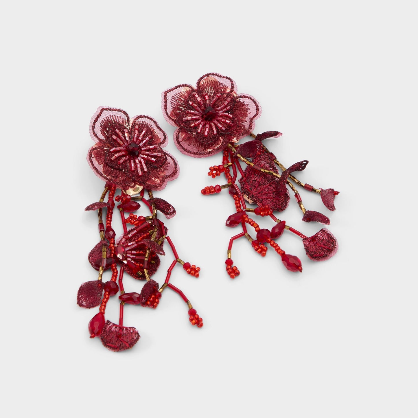 Bloomorra in Bordo - Statement earrings Aldo Bordo
