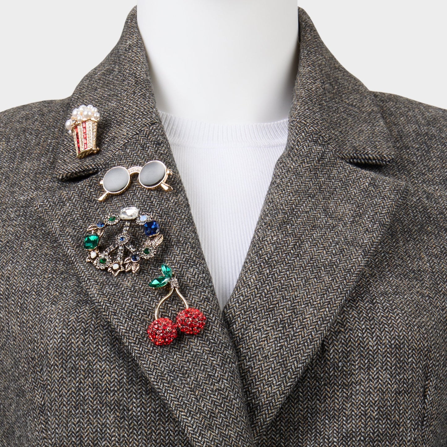 Chillvibes in Red - Decorative brooch Aldo Red
