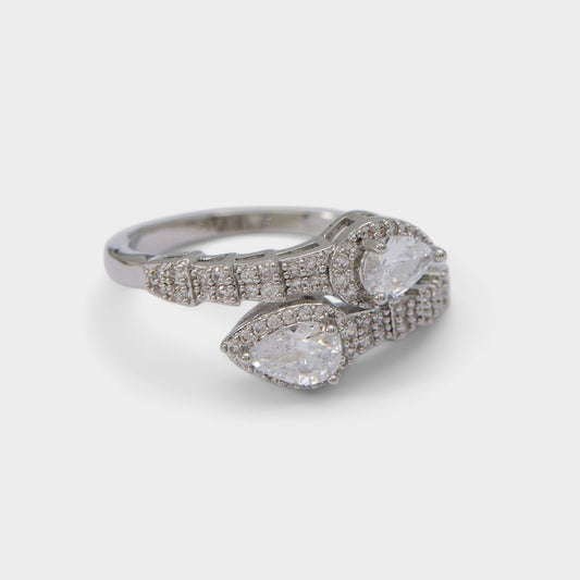 Neillie in Silver Clear Multi - Ring Aldo Silver/Clear Multi