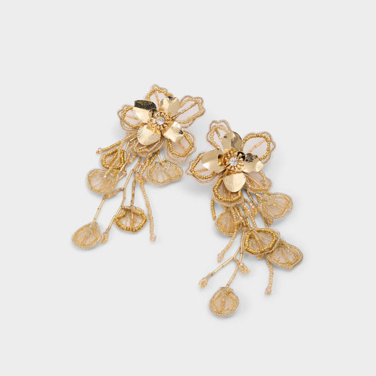 Florify in Gold - Statement earrings Aldo Gold