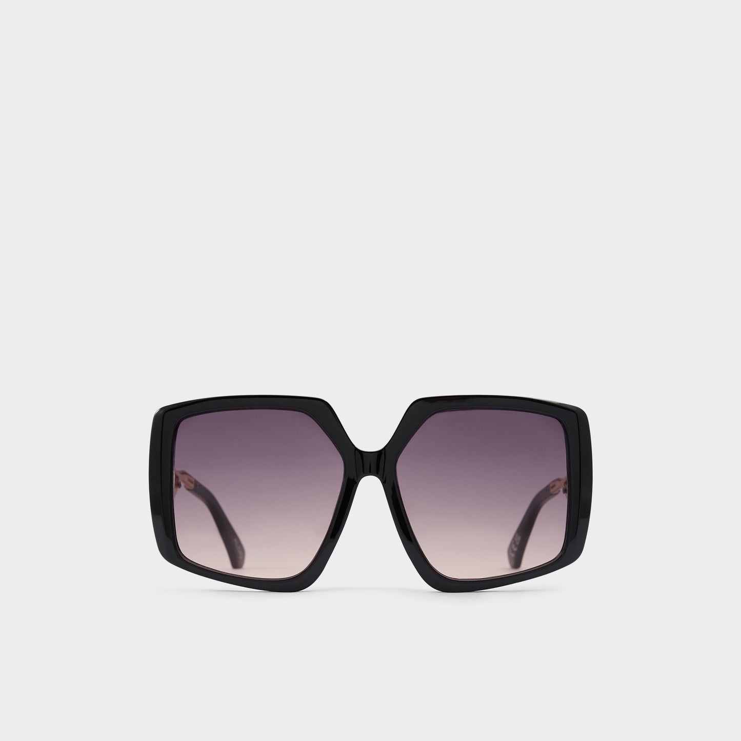 Asya Black/Gold Multi Women's Square - Square sunglasses Aldo Black/Gold Multi