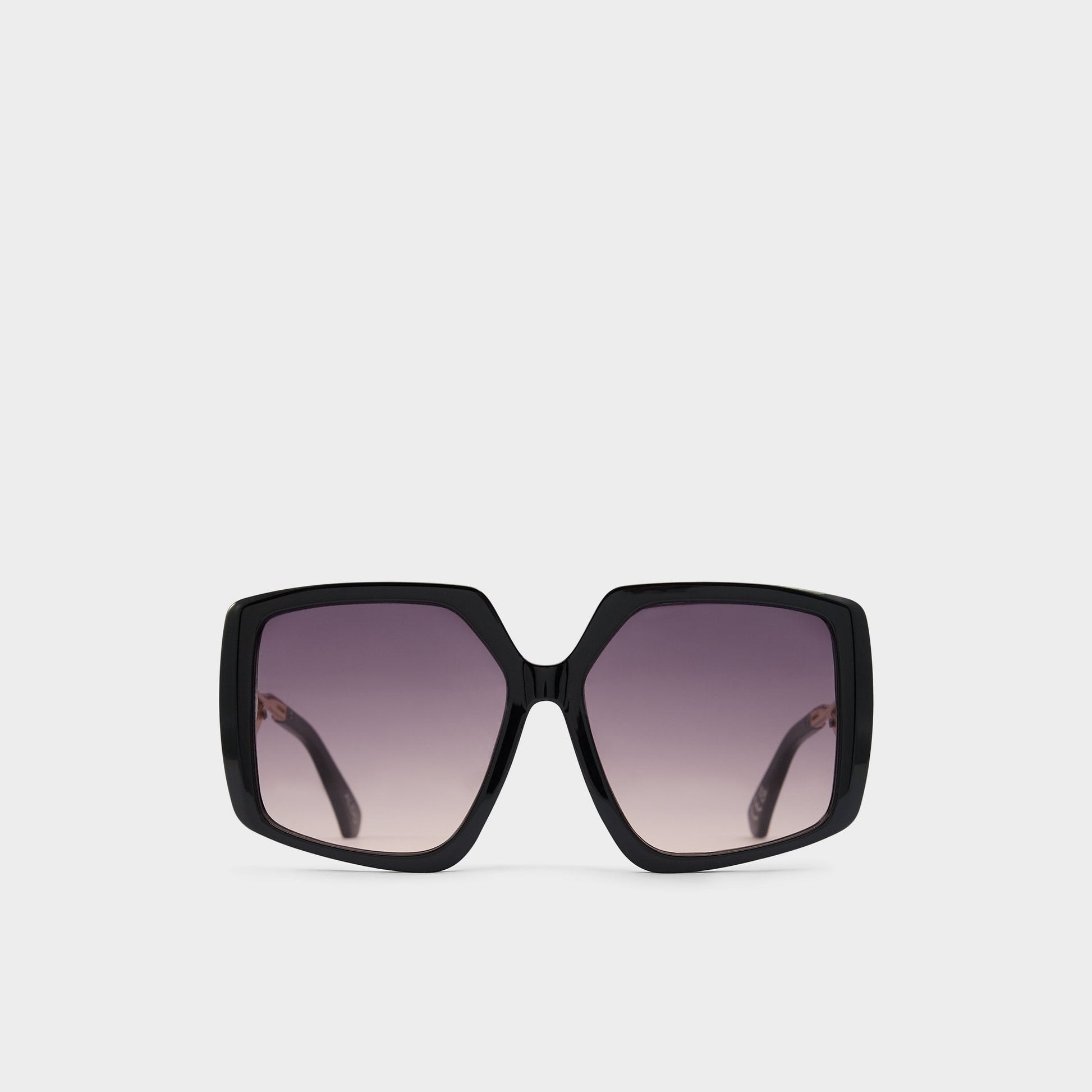 Asya Black/Gold Multi Women's Square - Square sunglasses Aldo Black/Gold Multi