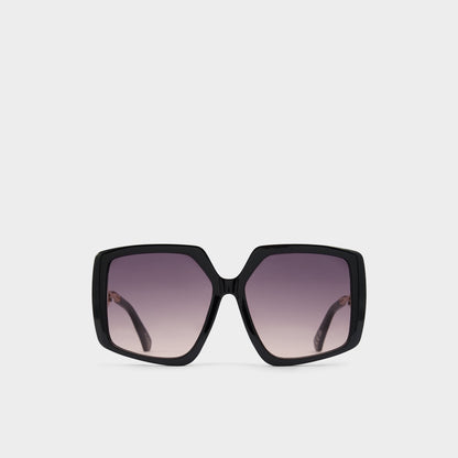 Asya Black/Gold Multi Women's Square - Square sunglasses Aldo Black/Gold Multi