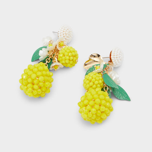 Limonatta Medium Yellow Women's Earrings - Chandelier earrings Aldo Medium Yellow