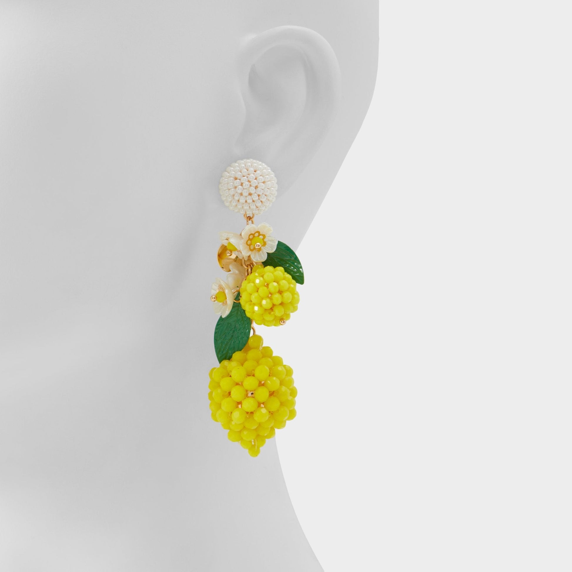 Limonatta Medium Yellow Women's Earrings - Chandelier earrings Aldo Medium Yellow