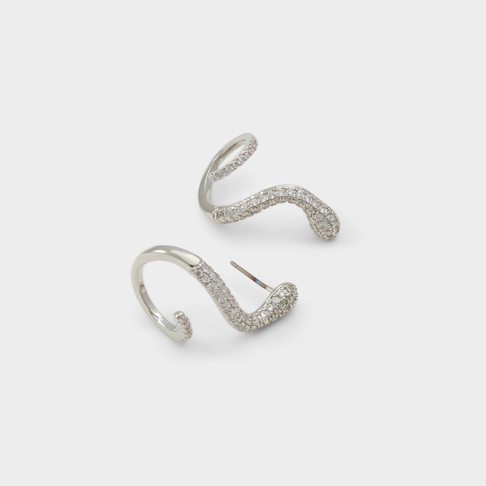 Popeye Silver/Clear Multi Women's Earrings - Earrings Aldo Silver/Clear Multi
