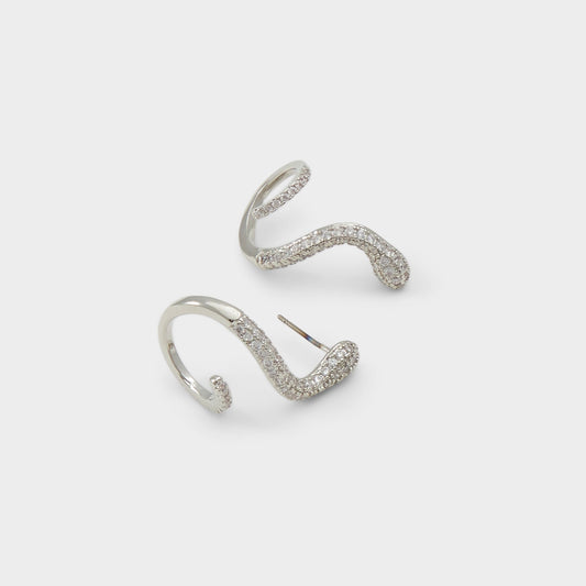 Popeye Silver/Clear Multi Women's Earrings - Earrings Aldo Silver/Clear Multi