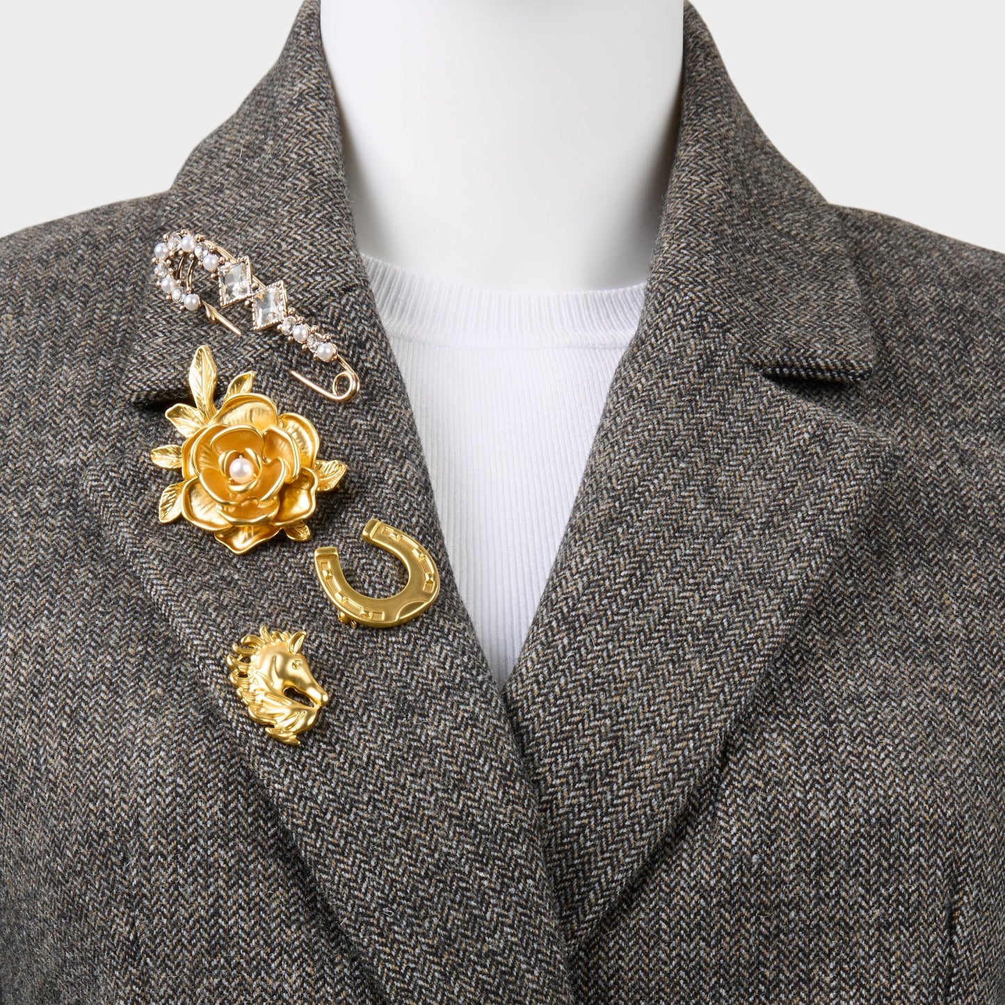 Wildatheart in Gold - Decorative brooch Aldo Gold