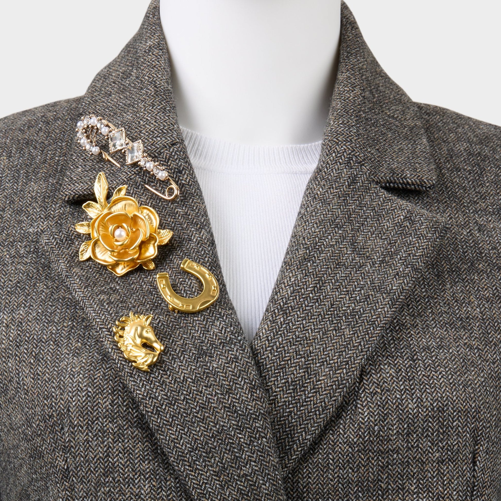 Wildatheart in Gold - Decorative brooch Aldo Gold