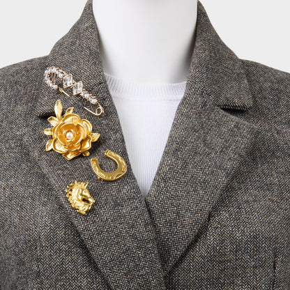 Wildatheart in Gold - Decorative brooch Aldo Gold