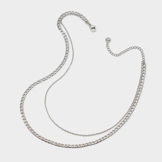 Lovechain Silver Women's Aldo Sport Club - Necklace Aldo Silver