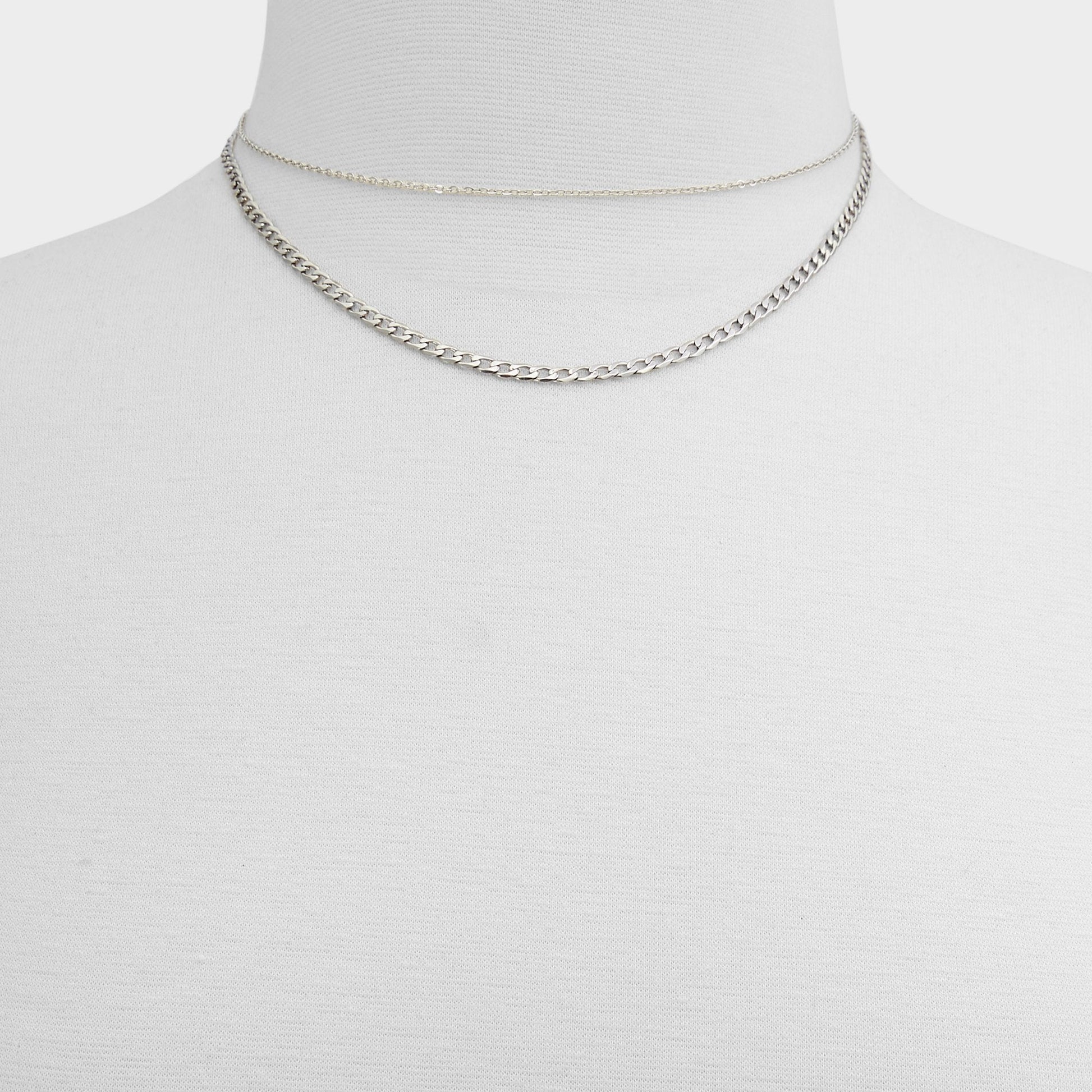 Lovechain Silver Women's Aldo Sport Club - Necklace Aldo Silver