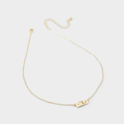 Starsigns Gold Women's Cubic Zirconia - Necklace Aldo Gold